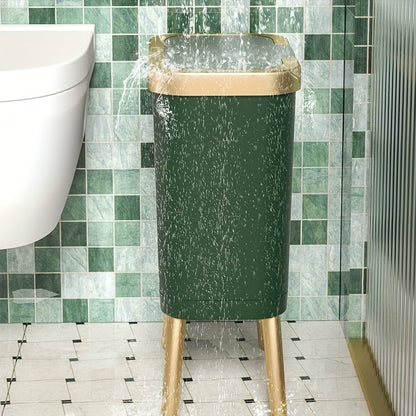 15L Modern Odour-Sealing Trash Can with Elevated Legs | Stylish Waste Bin for Kitchen, Living & Bathroom 5