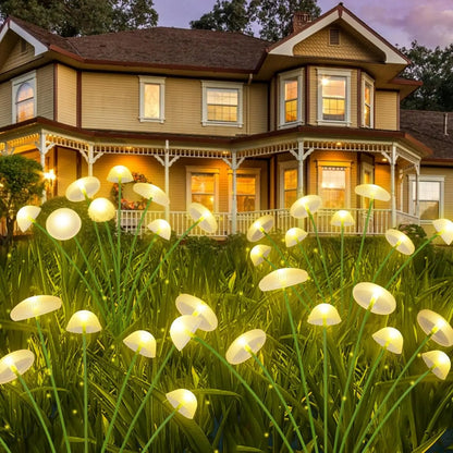 Solar LED garden decorative lights – mushroom lamps for gardens, paths and terraces 1