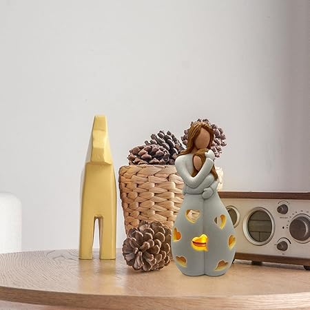 Elara Haus Eternal Love Symbol Light - Infinity Heart Nightstand Lamp