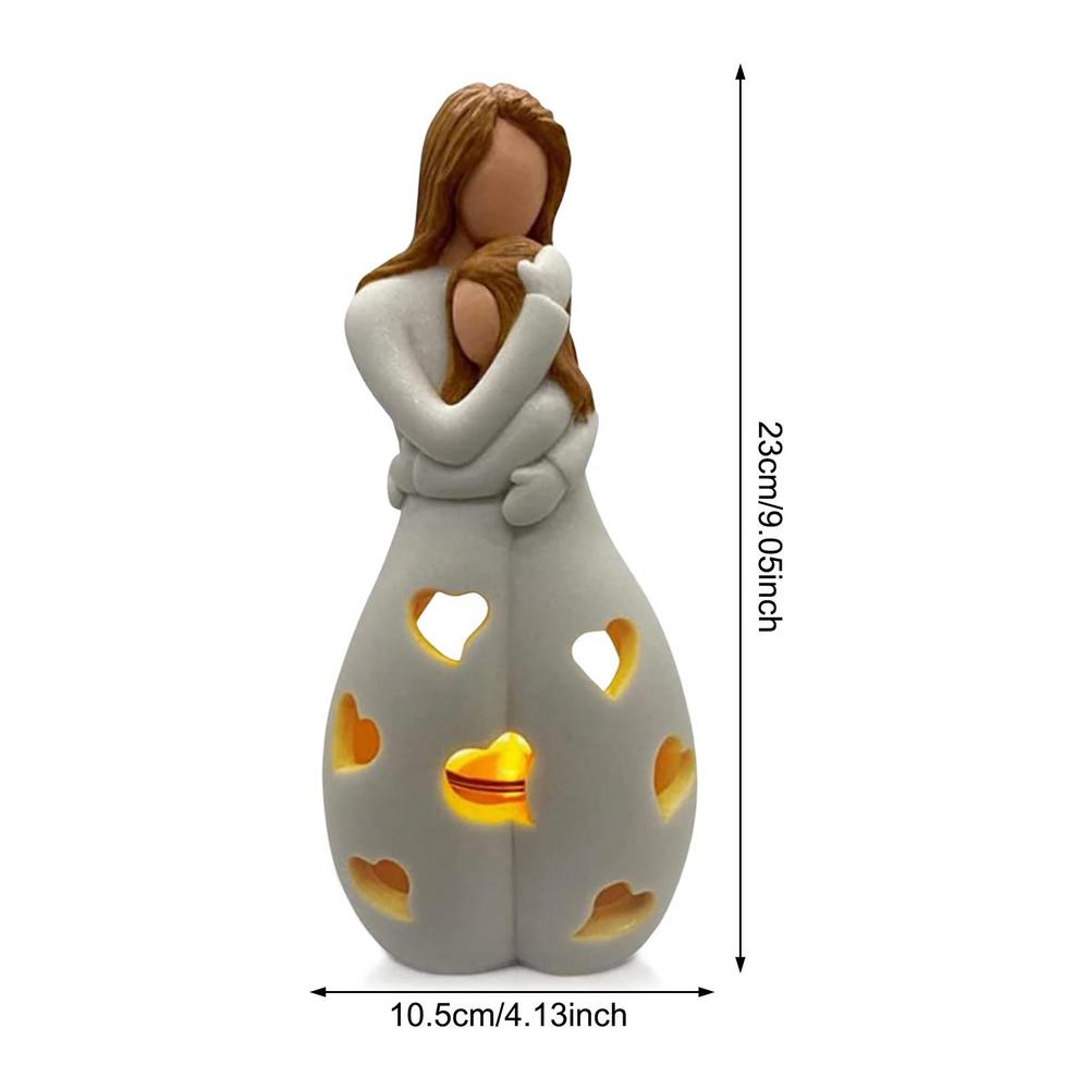 Elara Haus Eternal Love Symbol Light - Infinity Heart Nightstand Lamp