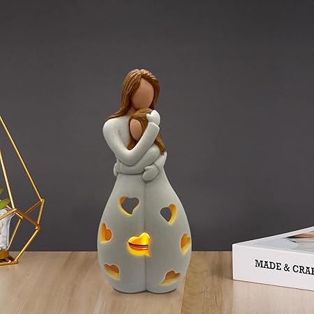 Elara Haus Eternal Love Symbol Light - Infinity Heart Nightstand Lamp