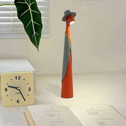 Modern Rechargeable LED Hat Lamp | Creative Touch Desk Light 9