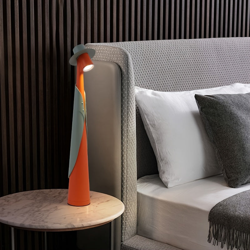 Modern Rechargeable LED Hat Lamp | Creative Touch Desk Light 5