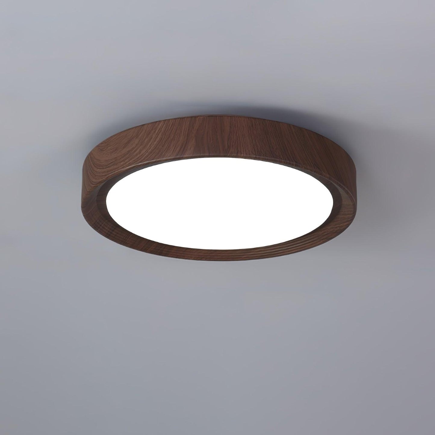 Elara Haus Flush Mount Ceiling Light - Metal Acrylic Dimmable LED Ceiling Light Fixture 9