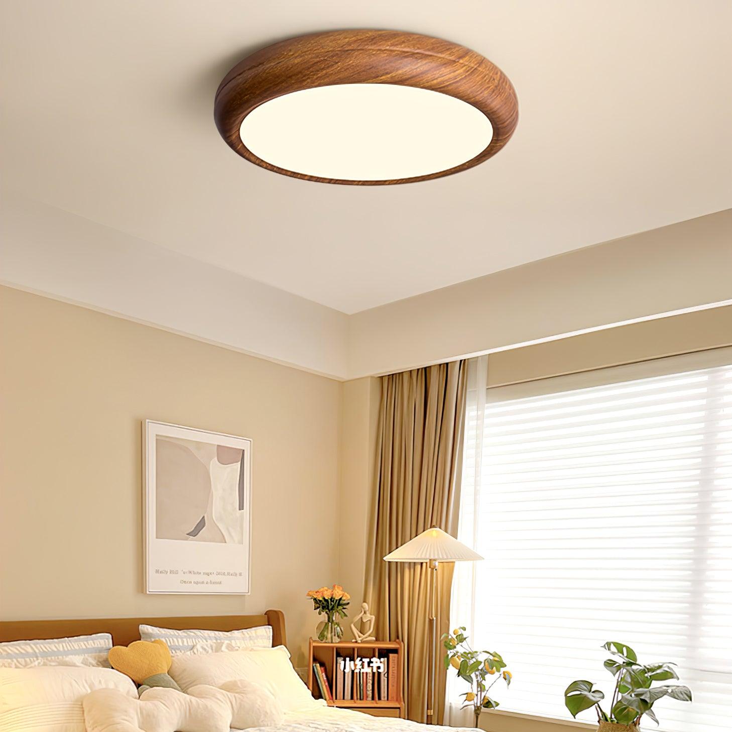 Elara Haus Flush Mount Ceiling Light - Metal Acrylic Dimmable LED Ceiling Light Fixture 6