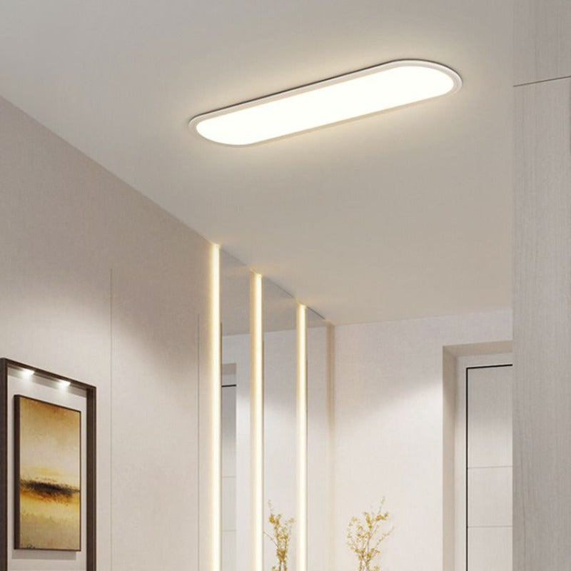 Elara Haus Flush Mount Ceiling Light - Metal And Acrylic LED Ceiling Light Fixture 6