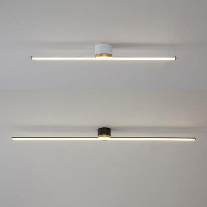 Elara Haus Flush Mount Ceiling Light - Metal Silica Gel Contemporary Design 7