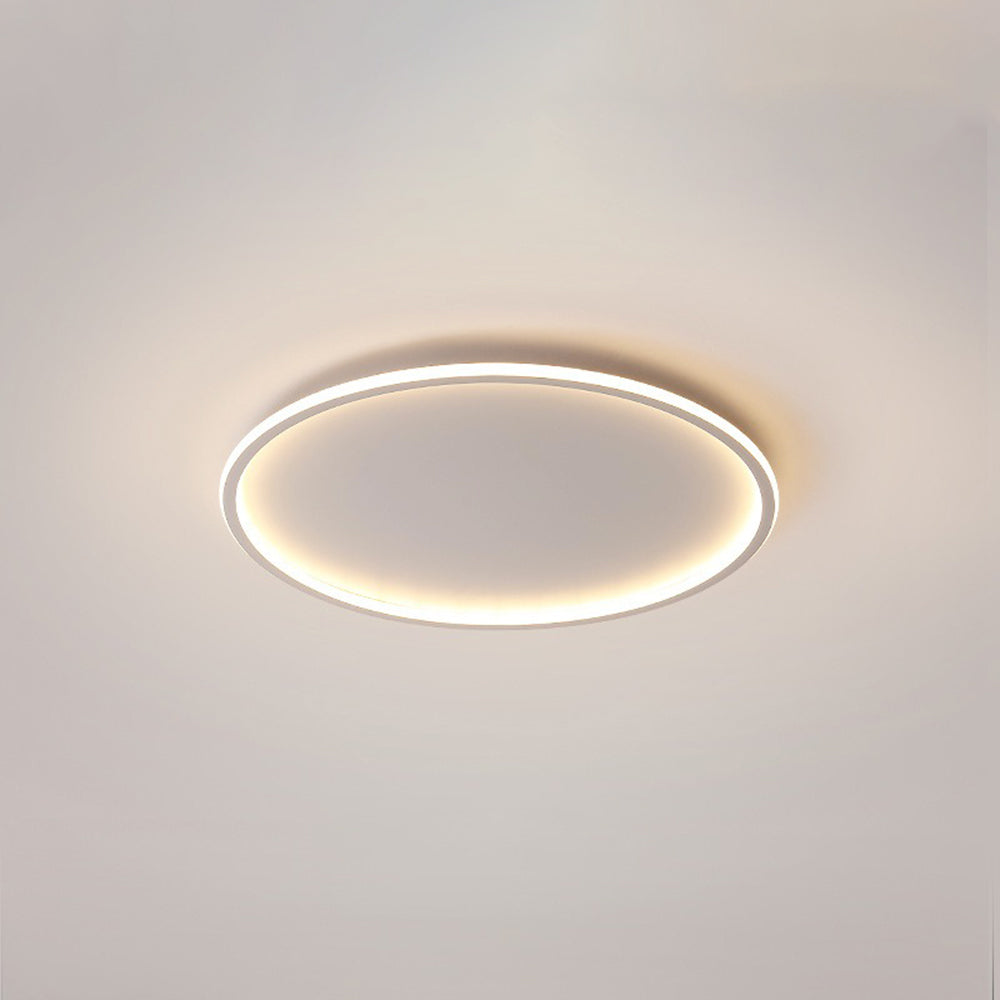 Elara Haus Flush Mount Ceiling Light - Modern Metal LED Fixture 9