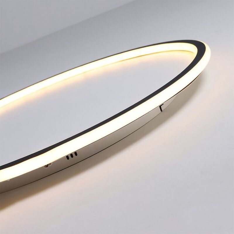 Elara Haus Flush Mount Ceiling Light - Modern Metal LED Fixture 3