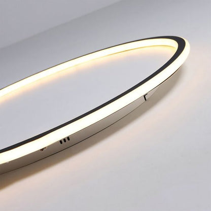 Elara Haus Flush Mount Ceiling Light - Modern Metal LED Fixture 3