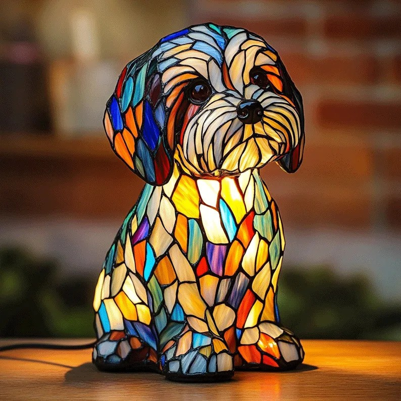 Elara Haus Friendship Glow Lamp - Handcrafted Resin Ambient Light 0