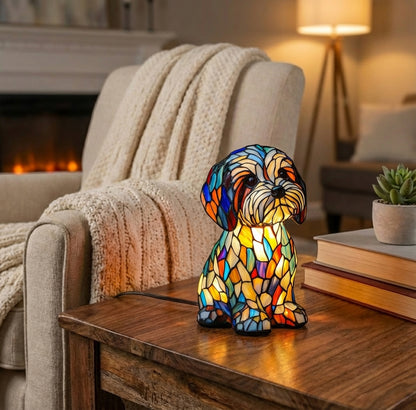Elara Haus Friendship Glow Lamp - Handcrafted Resin Ambient Light