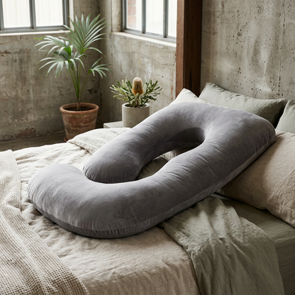 Elara Haus Full-Body U-Shaped Comfort Pillow
