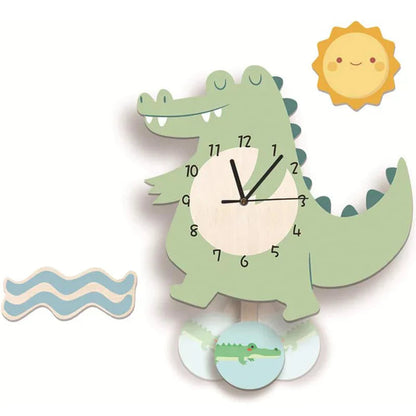 Brilvo - Animal Wall Clock for Children 0