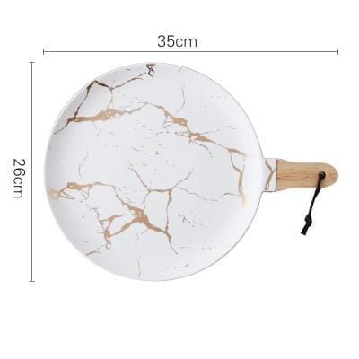Marble Glaze Ceramic Party Tableware 21