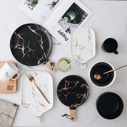 Marble Glaze Ceramic Party Tableware 3