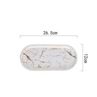 Marble Glaze Ceramic Party Tableware 7