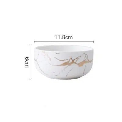 Marble Glaze Ceramic Party Tableware 0