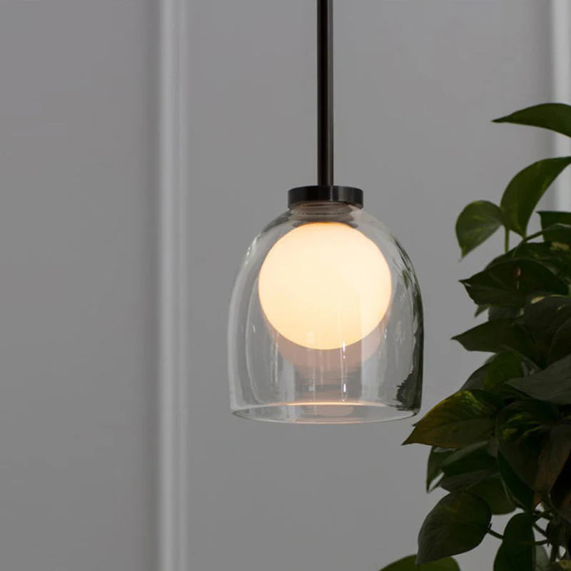 Elegant Glass Pendant Lamp – Modern Minimalism 0