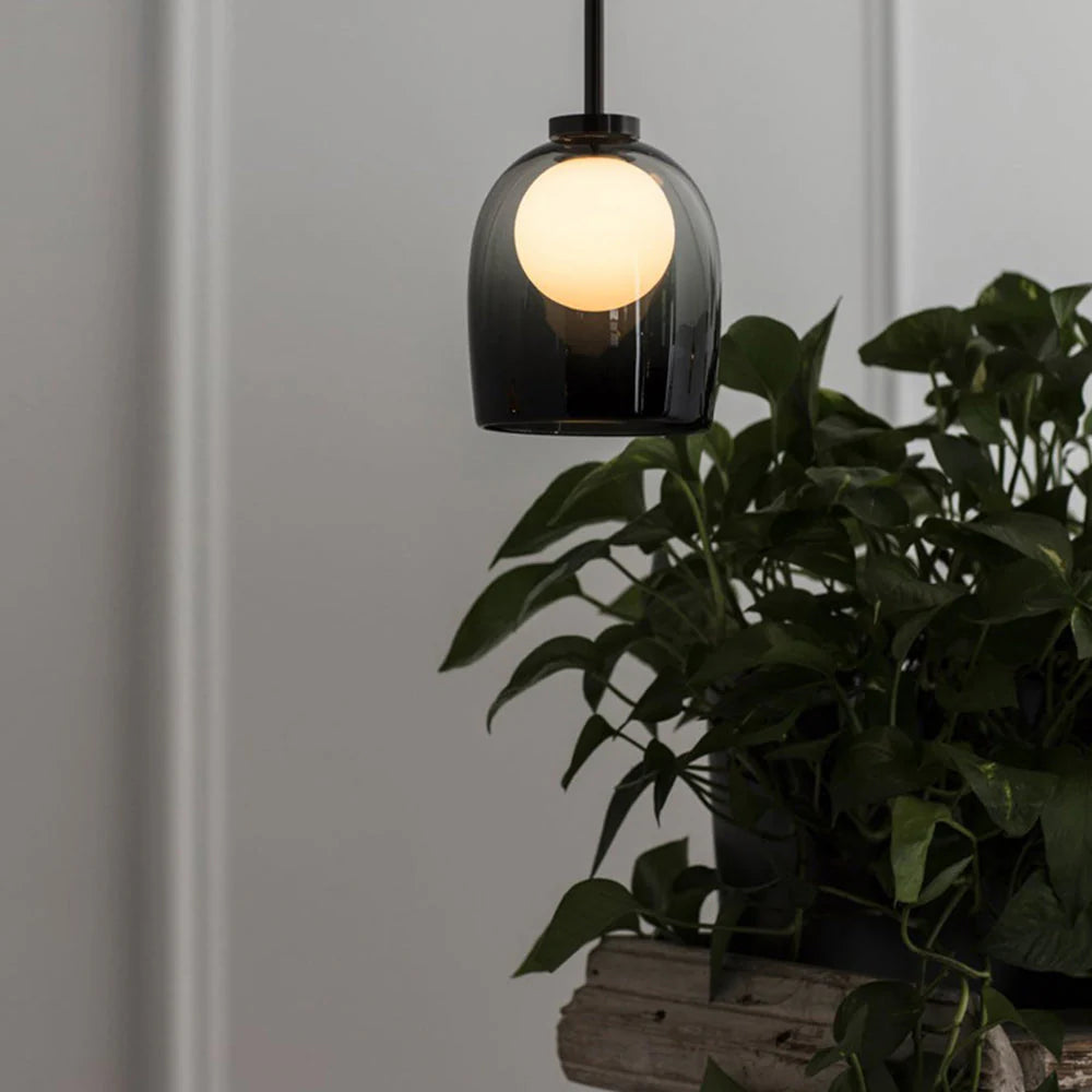 Elegant Glass Pendant Lamp – Modern Minimalism 1