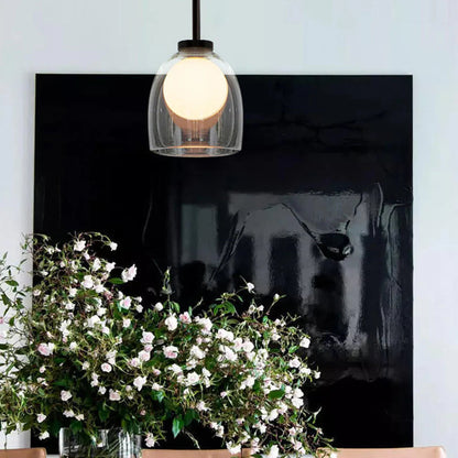Elegant Glass Pendant Lamp – Modern Minimalism 2