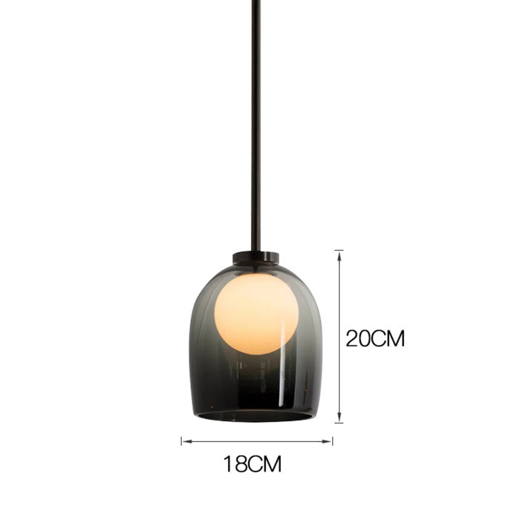 Elegant Glass Pendant Lamp – Modern Minimalism 7