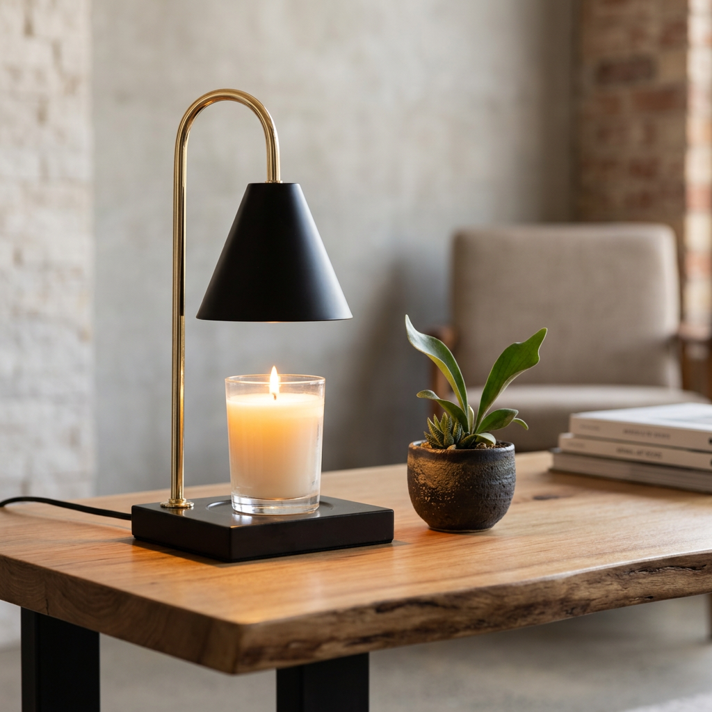 Elara Haus Gooseneck Candle Warmer Light