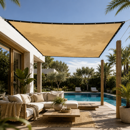 Nordspur | Shadeora Pergola Shade Sail | Patio Sun Shade Panel with Eyelets 1