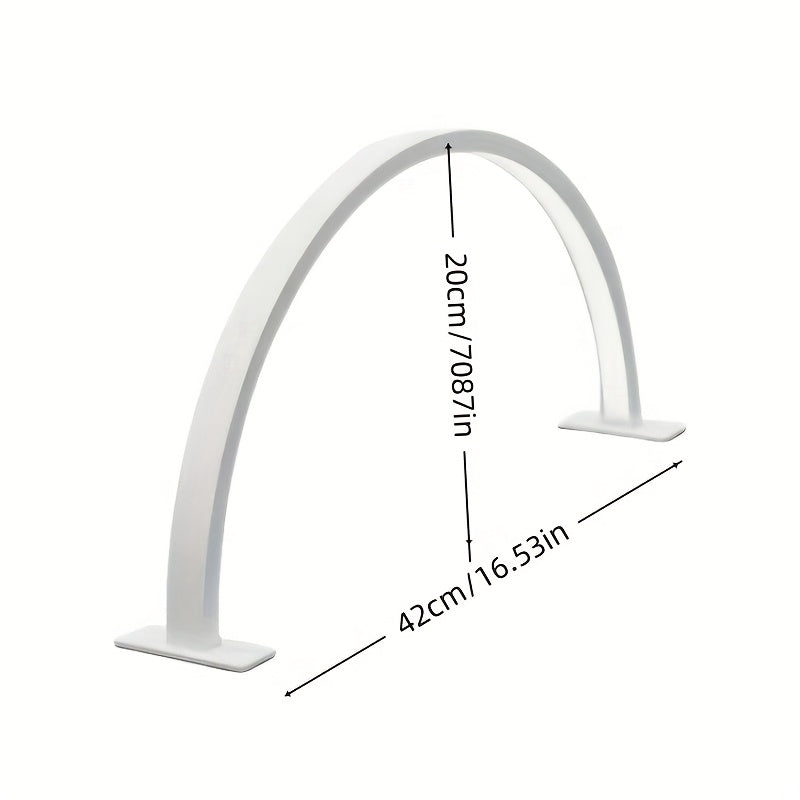 Crescent Moon LED Desk Lamp | Adjustable USB Metal Light 5