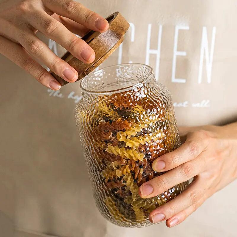 Airtight Glass Container | Glass & Wood 4