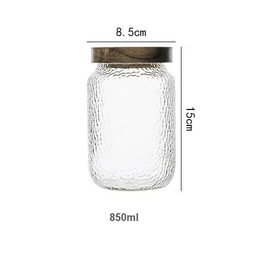 Airtight Glass Container | Glass & Wood 8