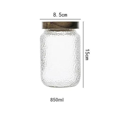 Airtight Glass Container | Glass & Wood 8