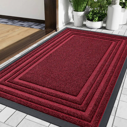 Aurelius - Non-slip Low Doormat made of Natural Rubber for Indoor and Outdoor Spaces 1