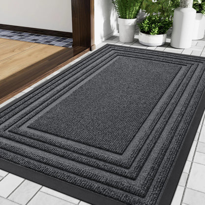 Aurelius - Non-slip Low Doormat made of Natural Rubber for Indoor and Outdoor Spaces 4