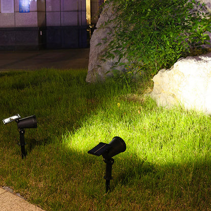 Solar reflector LED garden lamp with twilight sensor 1