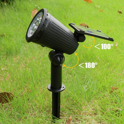 Solar reflector LED garden lamp with twilight sensor 3
