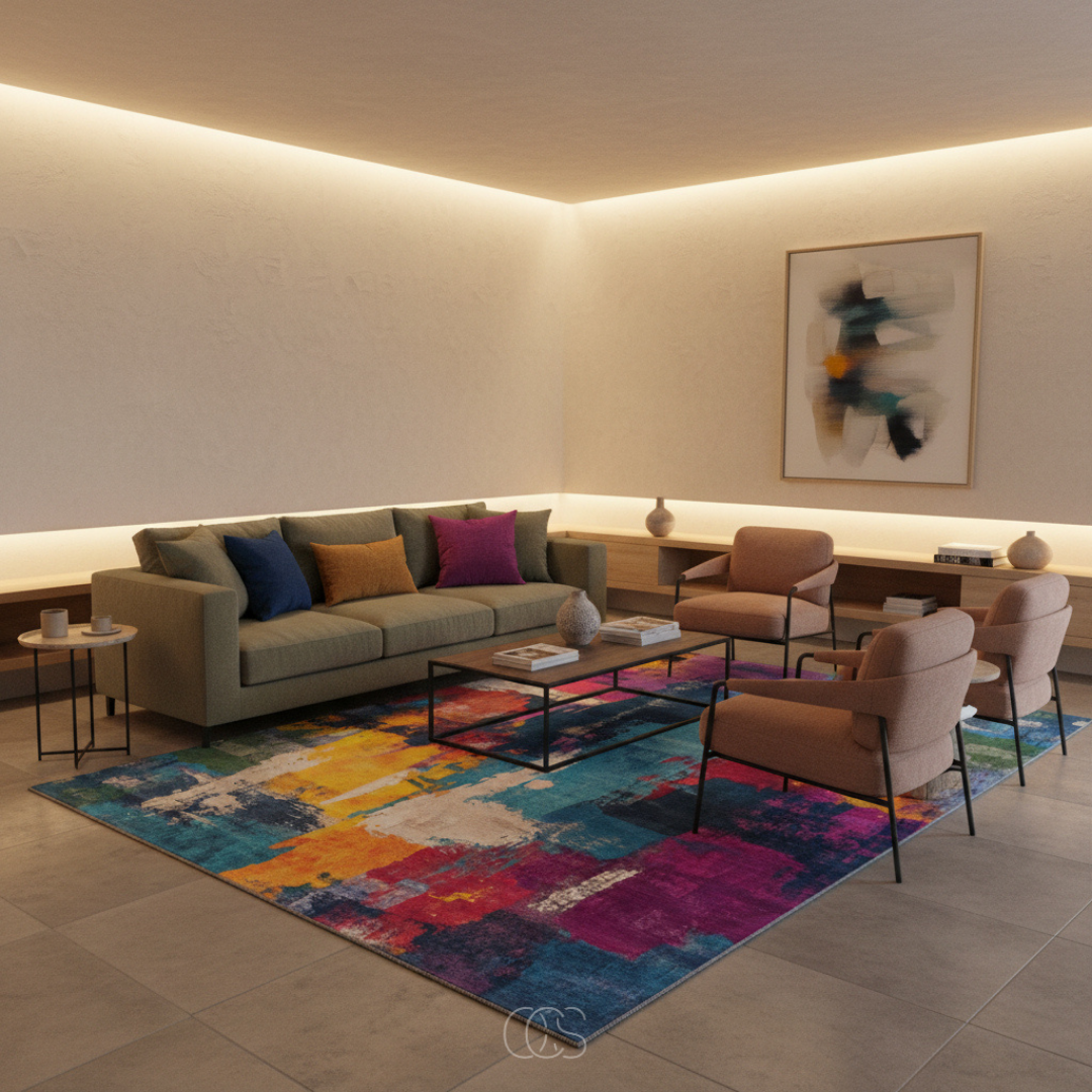 OCS - Anja color Rug - 200x230cm 3