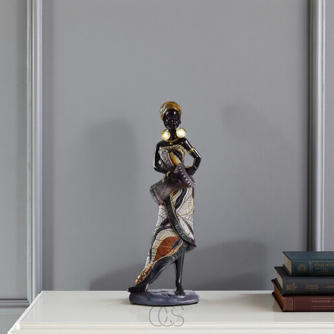 OCS - African Musicians Figurine Set - Decorative Sculptures 3