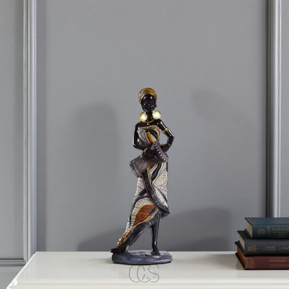 OCS - African Musicians Figurine Set - Decorative Sculptures 3
