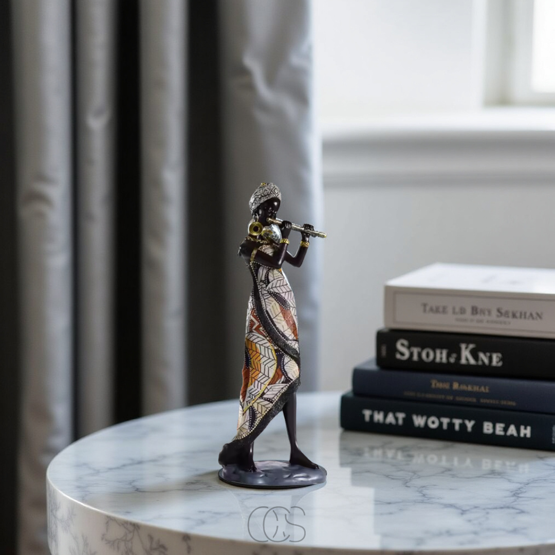 OCS - African Musicians Figurine Set - Decorative Sculptures 5
