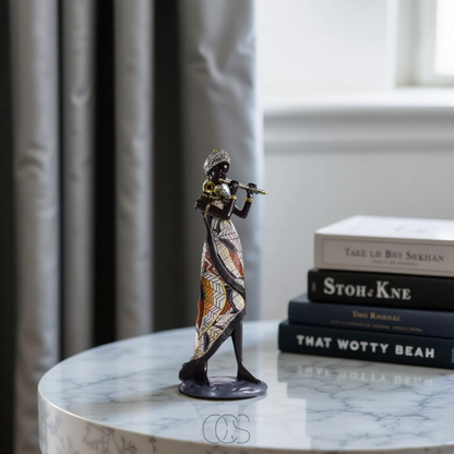 OCS - African Musicians Figurine Set - Decorative Sculptures 5