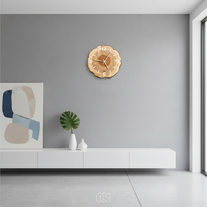 OCS - Silent Wooden Wall Clock 1