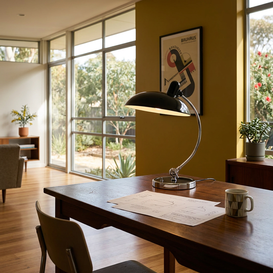 Elara Haus High-Quality Retro Bauhaus-Style Adjustable Table Light