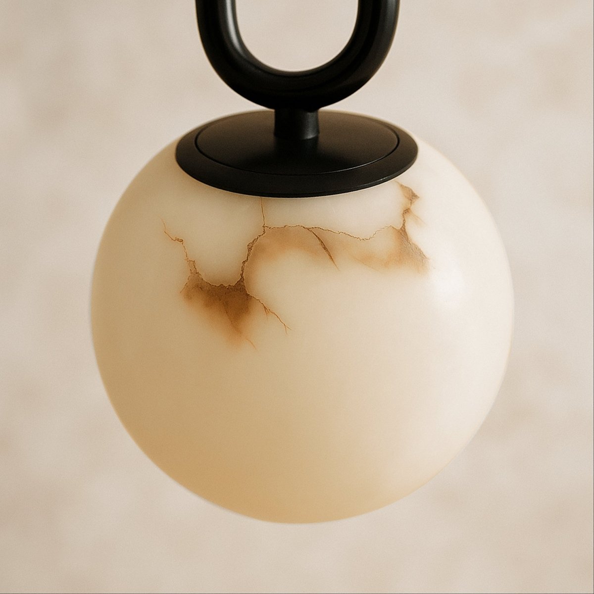 Gong Alabaster Pendant Light 2