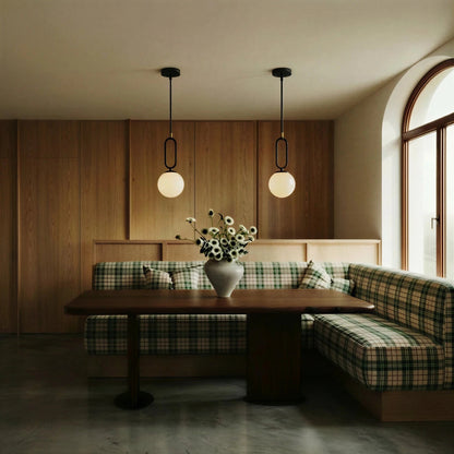 Gong Alabaster Pendant Light 7