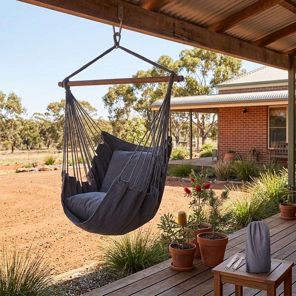 Elara Haus Indoor and Outdoor Hanging Swing Chair