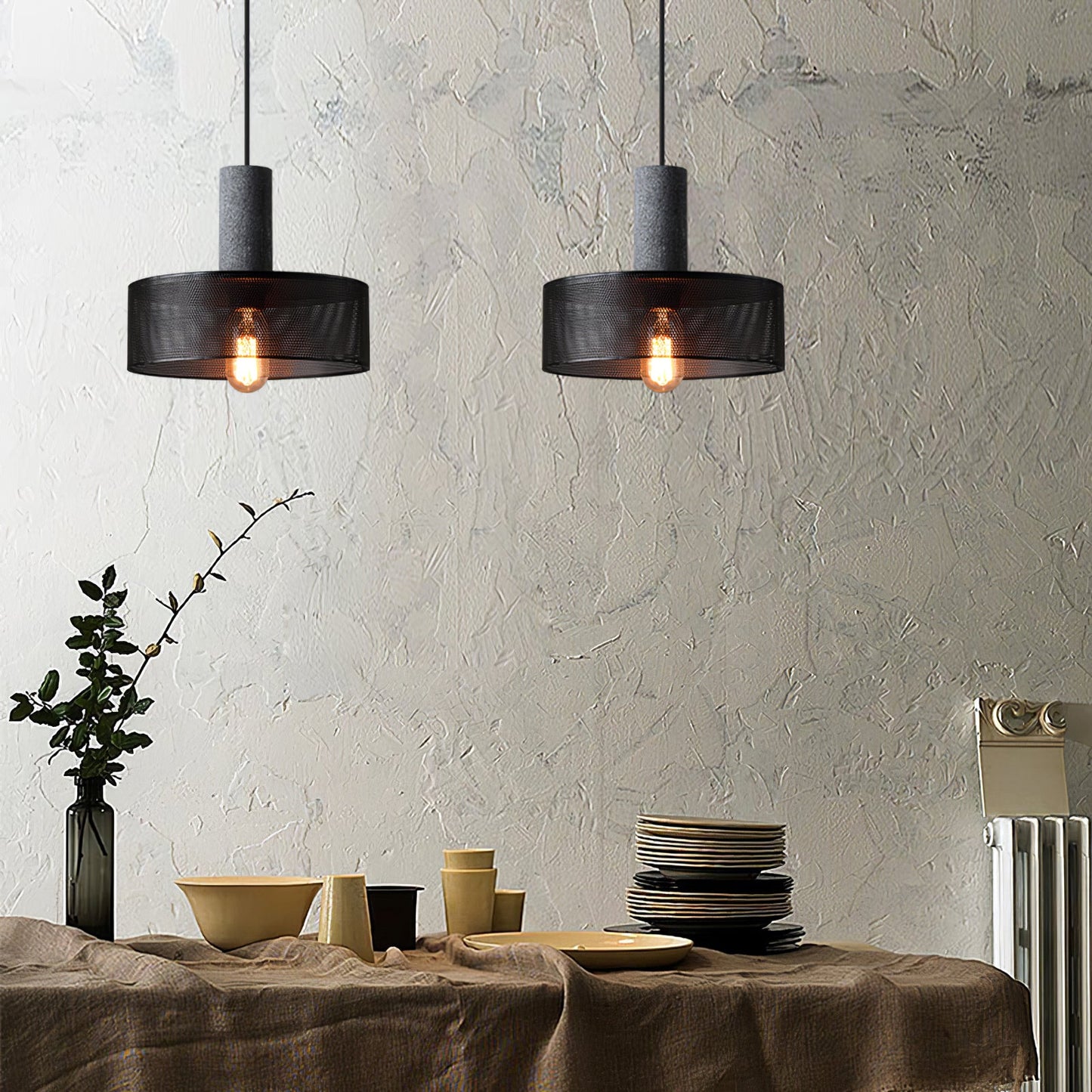 Concrete Industry Pendant Lamp 8