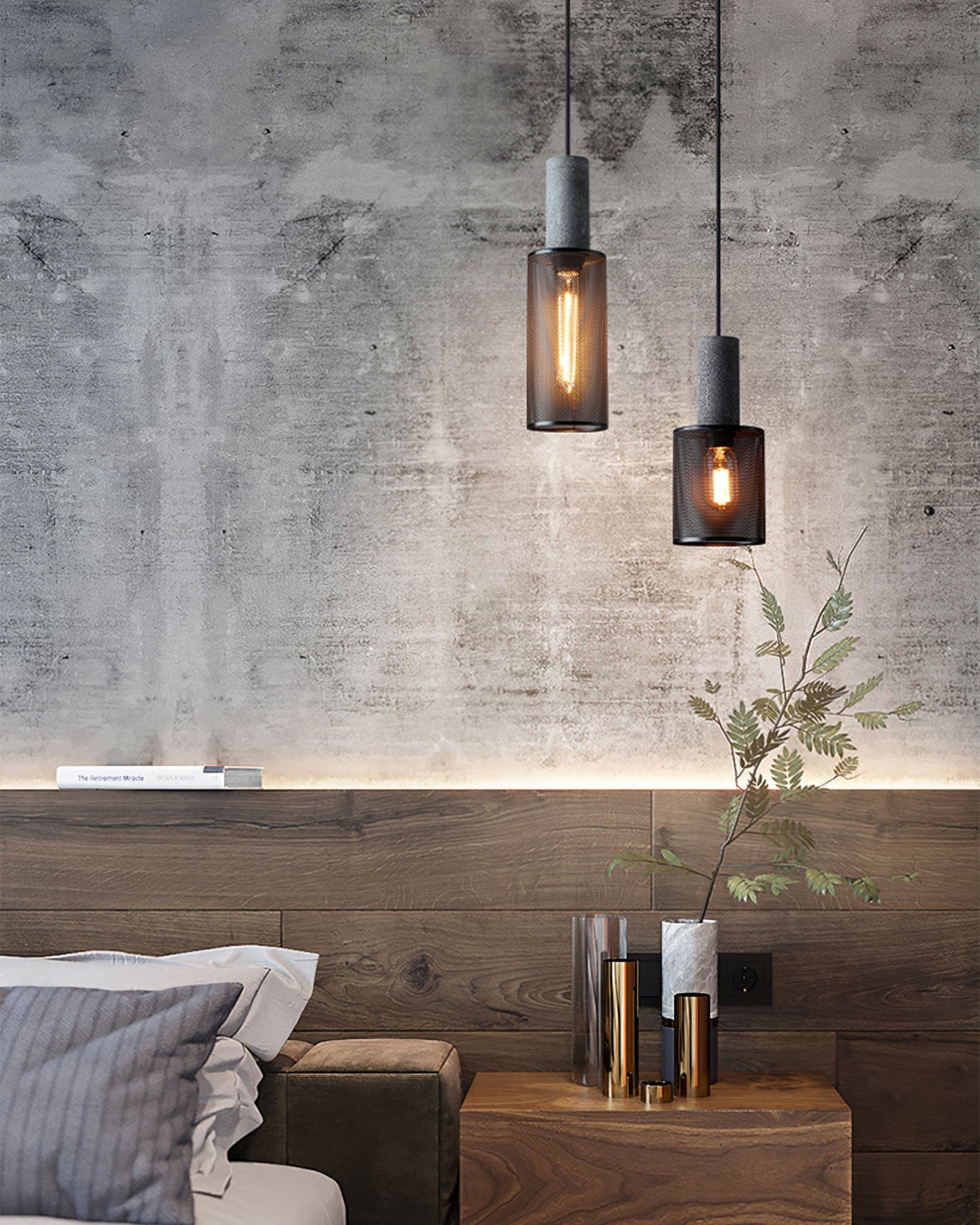 Concrete Industry Pendant Lamp 3