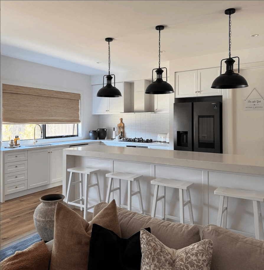 Modern Industrial Single Dome Pendant Light 1