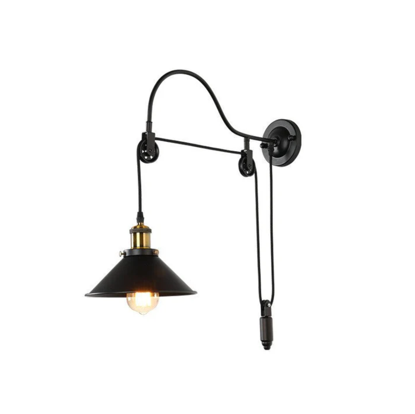 Industrial wall sconce – adjustable loft-style lamp 7